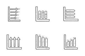 Barra de infografía Vol 1 Paquete de Iconos