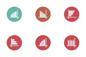 Barra de infografía Vol 12 Paquete de Iconos