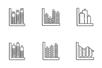 Barra de infografía Vol 2 Paquete de Iconos