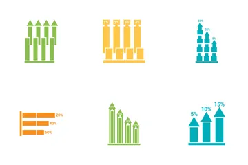 Barra de infografía Vol 3 Paquete de Iconos