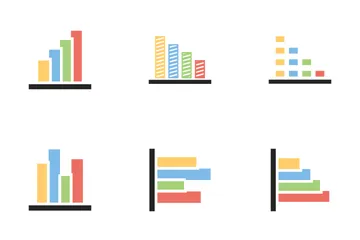 Barra de infografía Vol 7 Paquete de Iconos