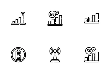 Barres de signal Icon Pack