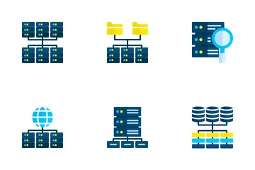 Base de données et serveur Pack d'Icônes