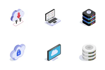 Base de données et stockage Pack d'Icônes