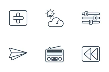 Interface utilisateur de base Pack d'Icônes