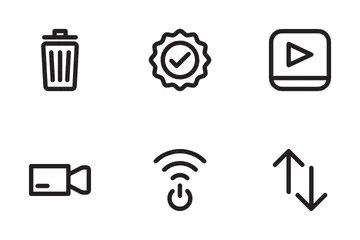 Interface utilisateur de base Pack d'Icônes
