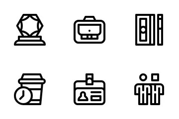 Bases des affaires Icon Pack