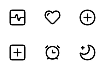 Bold Line Basic Icon Pack