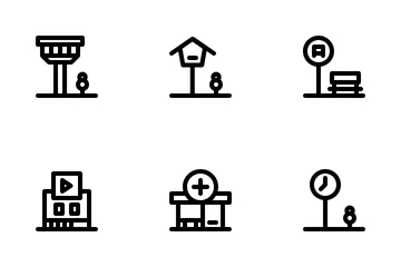 Basic Building Icon Pack