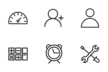 Basic Design Icon Pack