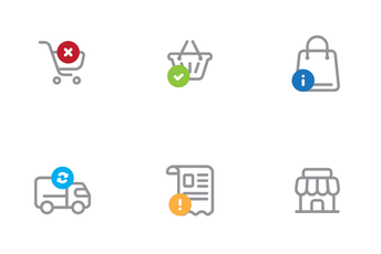 Basic E-commerce Icon Pack