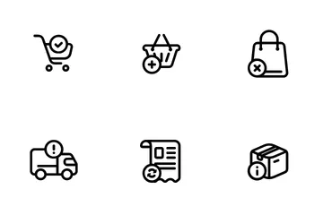 Basic E-commerce Icon Pack