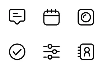 Basic Interface Icon Pack