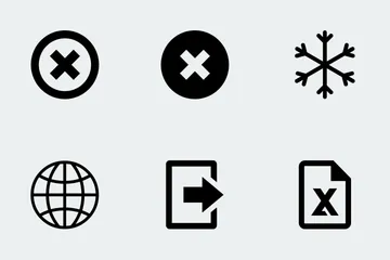 Basic Office Snippets Icon Pack