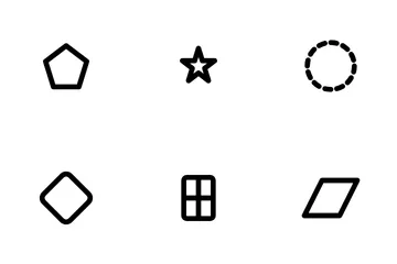 Basic Shapes Icon Pack