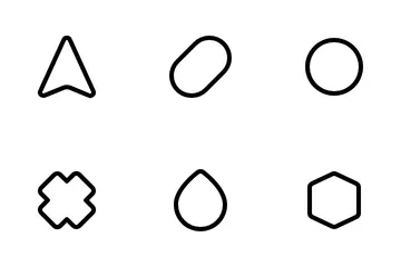 Basic Shapes Icon Pack