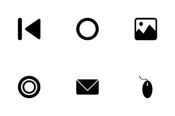 Interfaz de usuario básica Paquete de Iconos