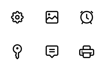 Basic UI Element Icon Pack