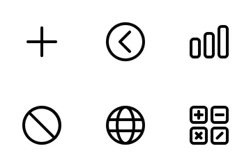 Basic UI Icon Pack