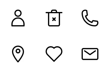 Basic UI Icon Pack