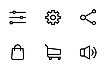 Basic UI Icon Pack