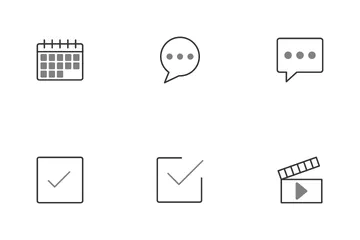 Basic UI Icon Pack