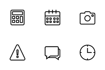 Basic UI UX Icon Pack