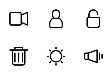 Basic UI Vol I Icon Pack. Icon Pack