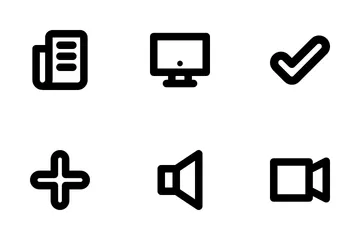 Basic User Interface Icon Pack