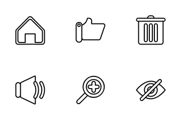 Basic User Interface Icon Pack