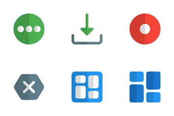 Interfaz de usuario básica Paquete de Iconos