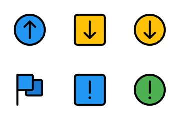 Interface básica Pacote de Ícones