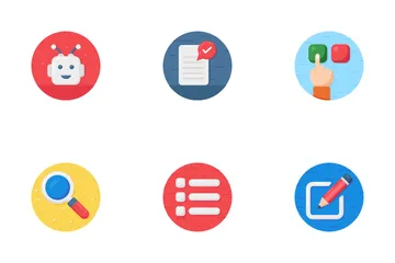 Elementos básicos básicos Paquete de Iconos