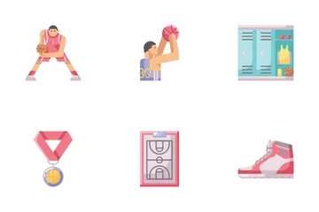 Basket-ball Pack d'Icônes