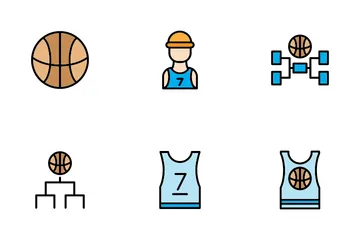 Basket-ball Pack d'Icônes