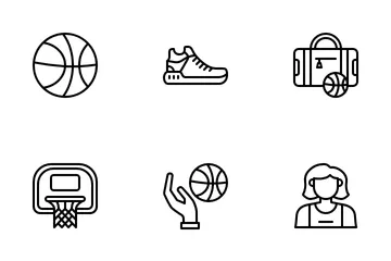 Basket Ball Icon Pack