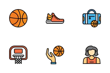 Basket Ball Icon Pack