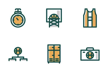 Basquetebol Pacote de Ícones