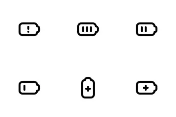 Batería Paquete de Iconos