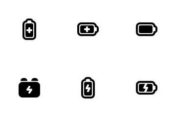 Batería Paquete de Iconos