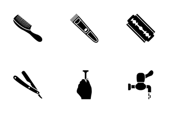 Bathroom Accessories Icon Pack