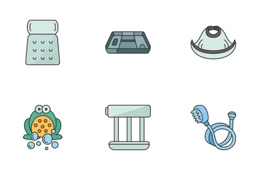 Bathroom Gadgets Icon Pack