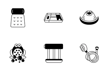 Bathroom Gadgets Icon Pack