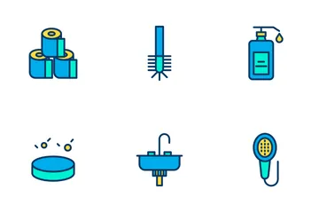 Bathroom Stuff Icon Pack