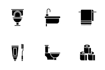 Bathroom Stuff Icon Pack