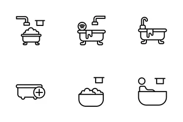 Bathtub Icon Pack