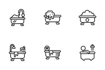 Bathtub Icon Pack