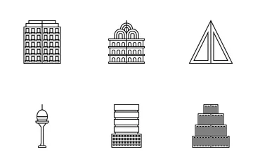 Bâtiment Icon Pack