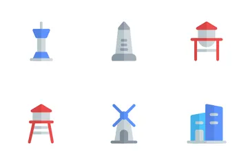 Bâtiment Icon Pack