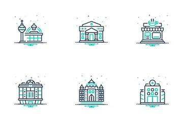 Bâtiment Icon Pack